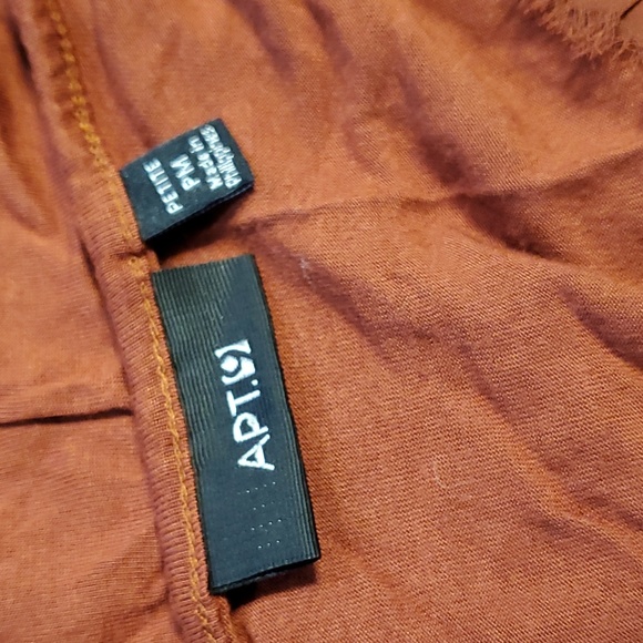 Rust Ruffle tank top - Picture 5 of 7